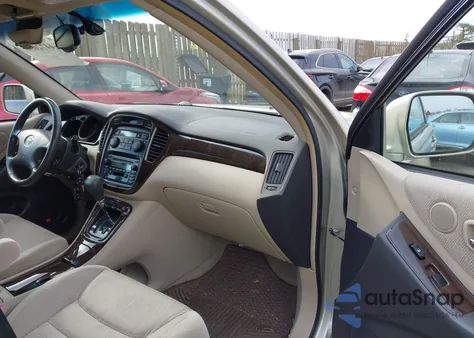 2003 Toyota Highlander Limited V6 from USA, damaged, VIN JTEHF21A530104603